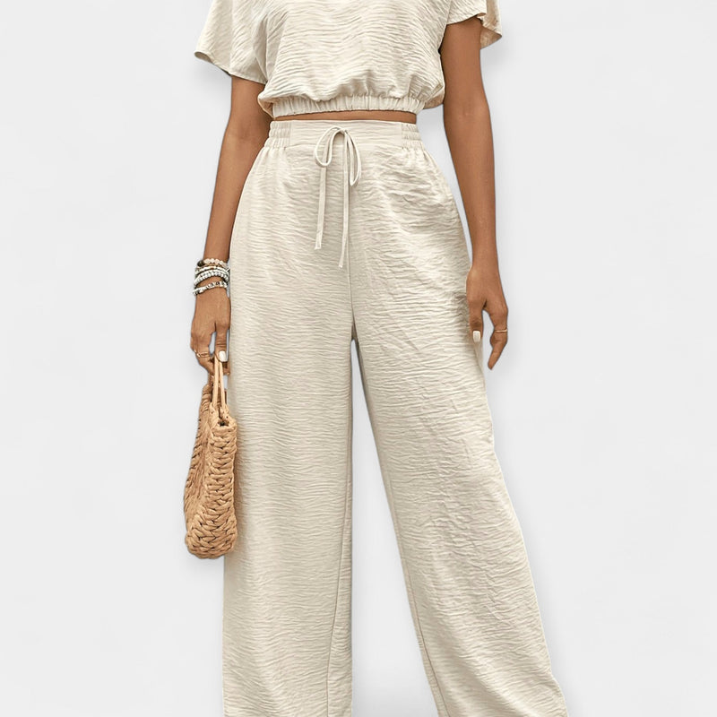 Ensemble ample élégant