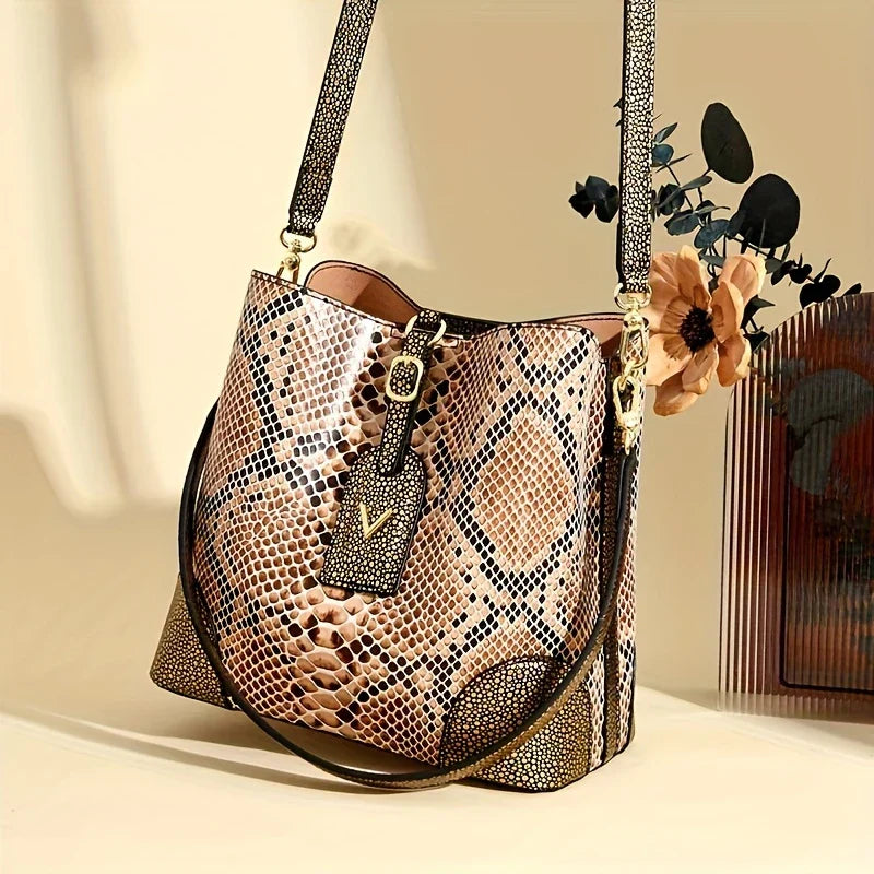 Addison™ - Sac élégant à imprimé serpent