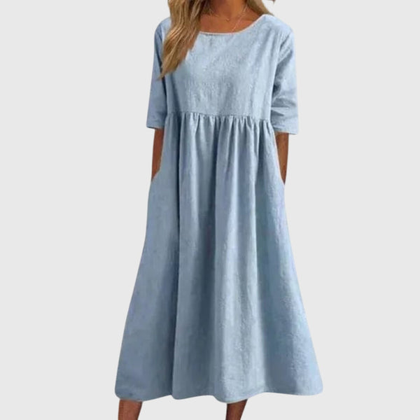 Haisley™ | Robe élégante à manches courtes