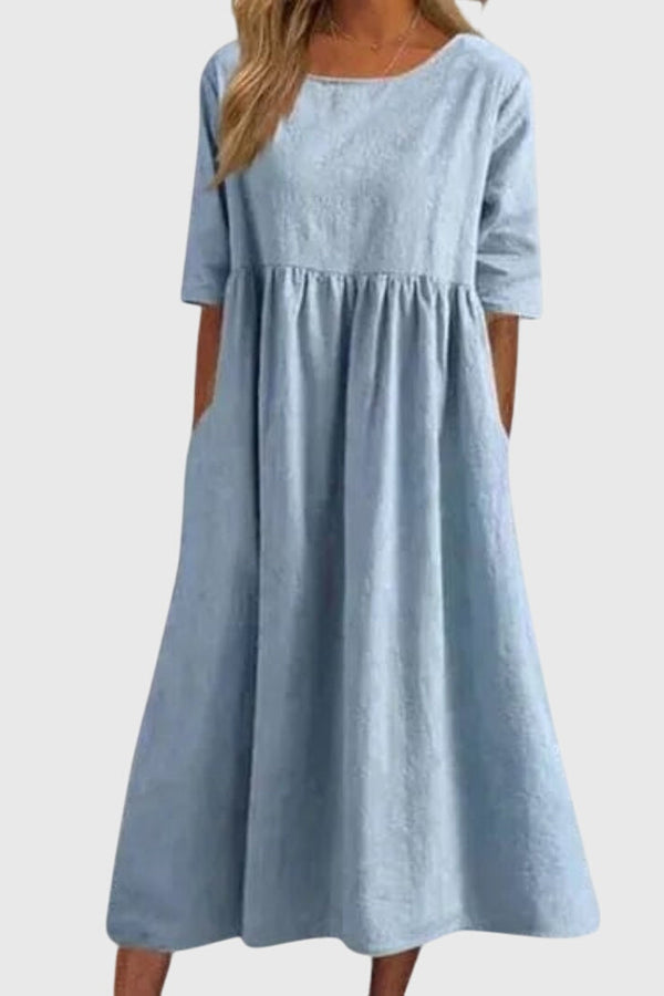 Haisley™ | Robe élégante à manches courtes