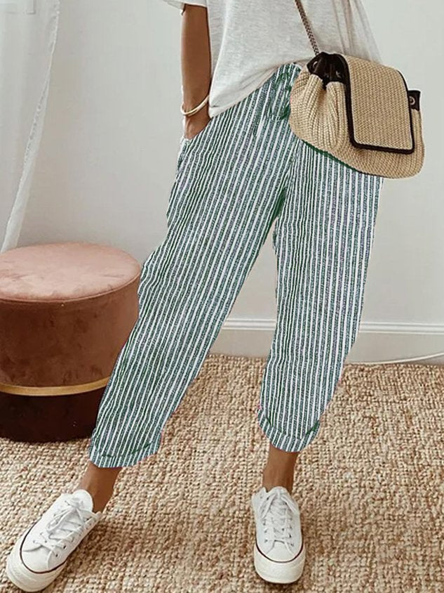 Ely | Pantalon en lin de luxe anti-transpiration