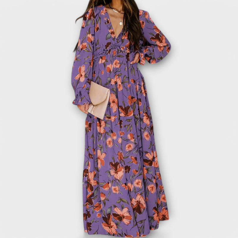 Ynah | Robe Maxi Élégante