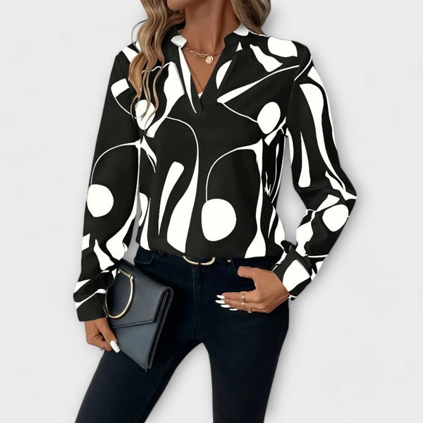 Blouse élégante Lara™ avec design