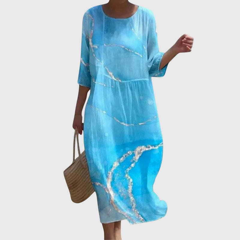 Hayley™ | Robe maxi florale élégante