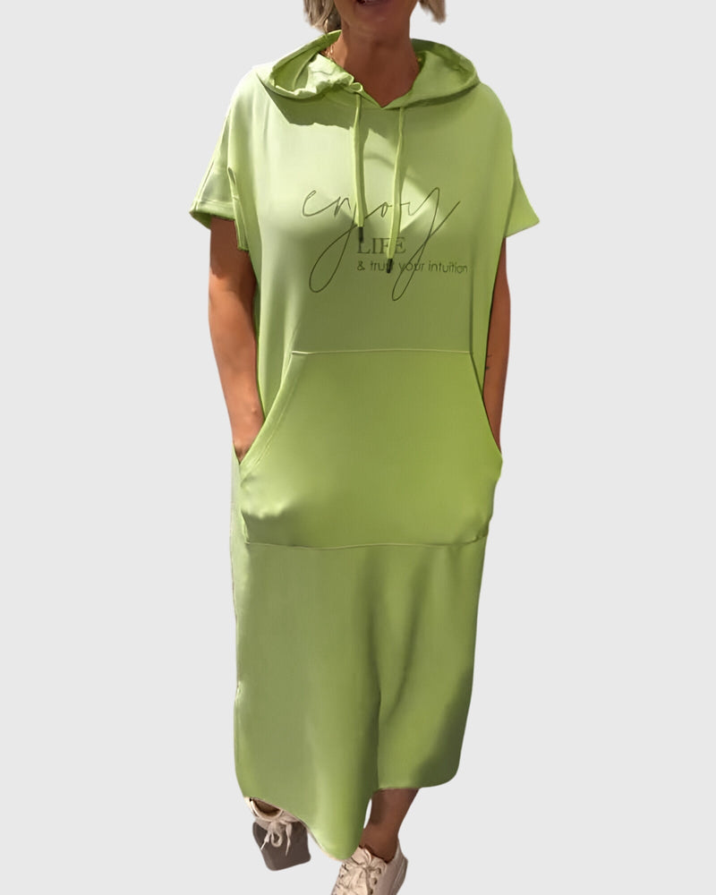 Marlowe™ | Robe sweat à capuche décontractée