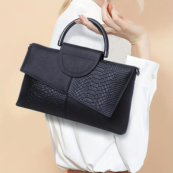 Grace™ Classique | Sac de luxe embossé croco