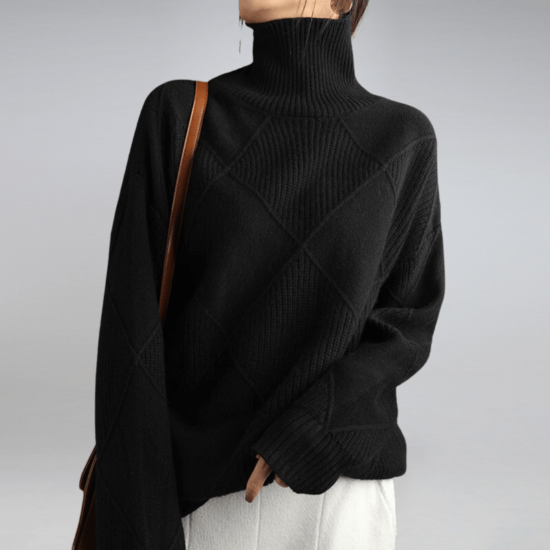 Alice | Pull à col roulé doux
