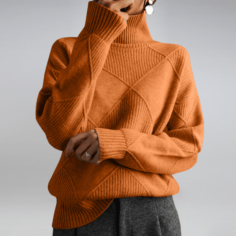 Alice | Pull à col roulé doux