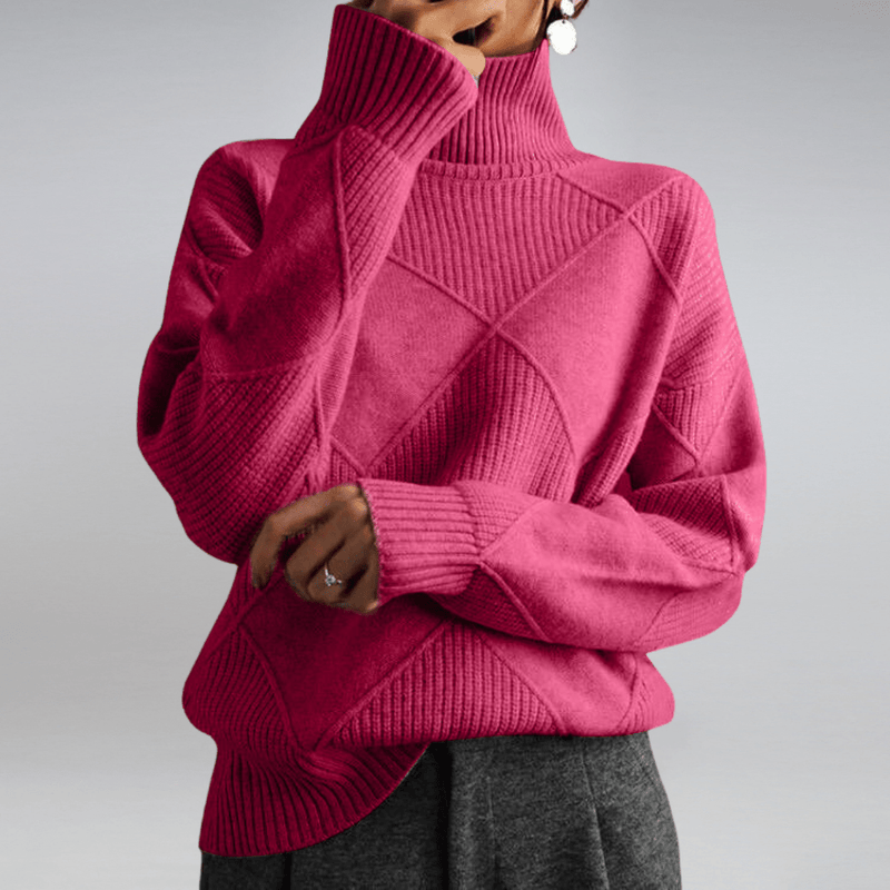 Alice | Pull à col roulé doux