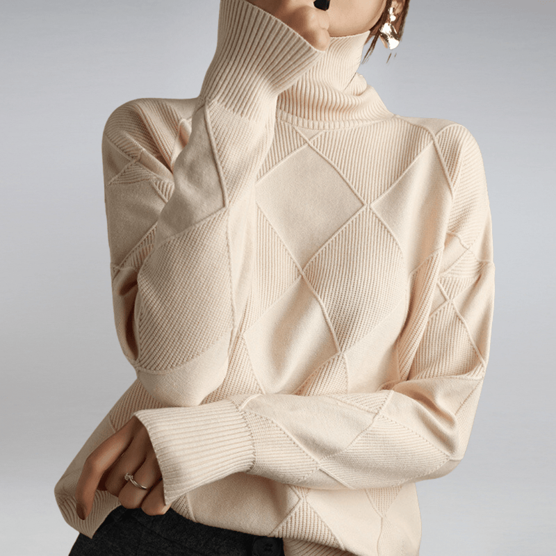 Alice | Pull à col roulé doux