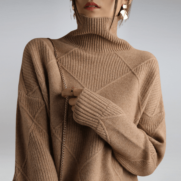 Alice | Pull à col roulé doux