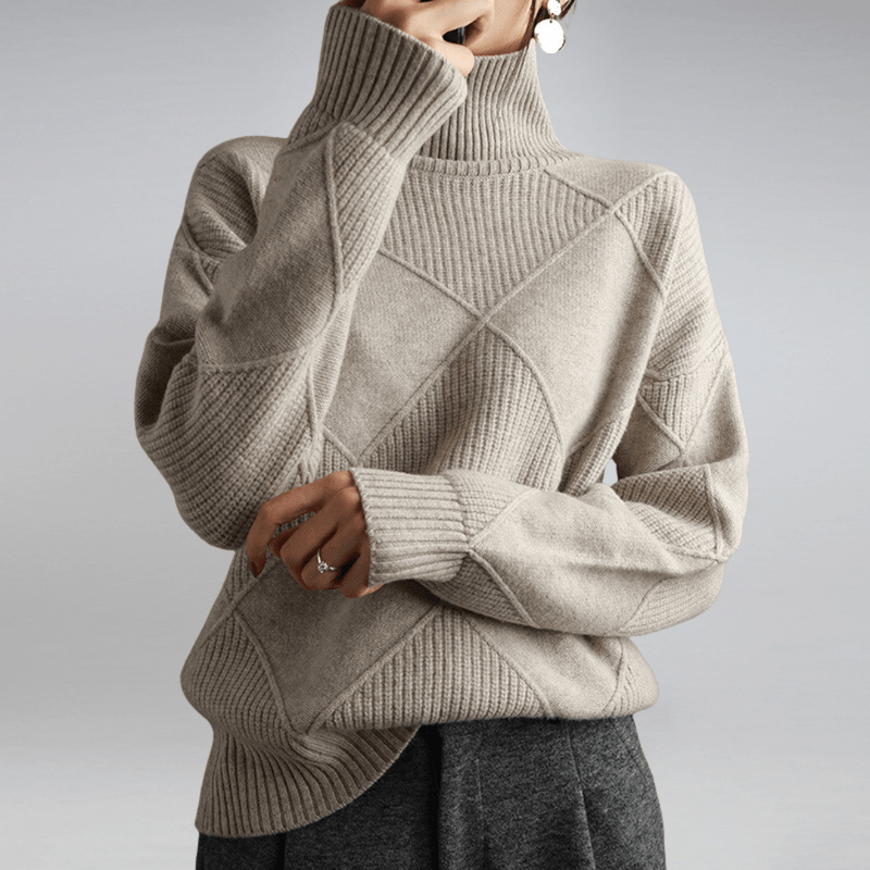 Alice | Pull à col roulé doux