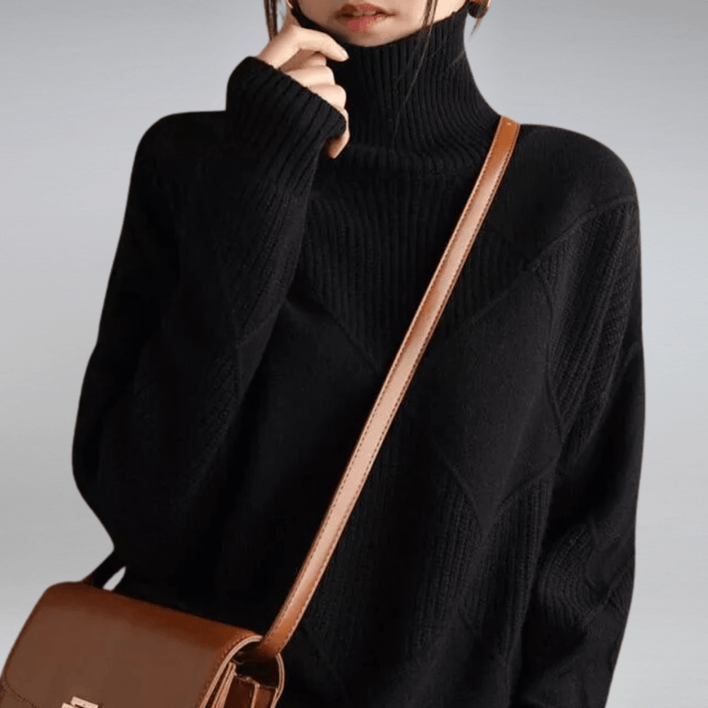 Alice | Pull à col roulé doux