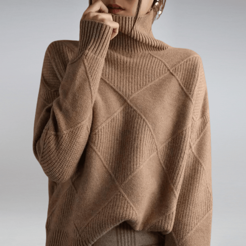 Alice | Pull à col roulé doux