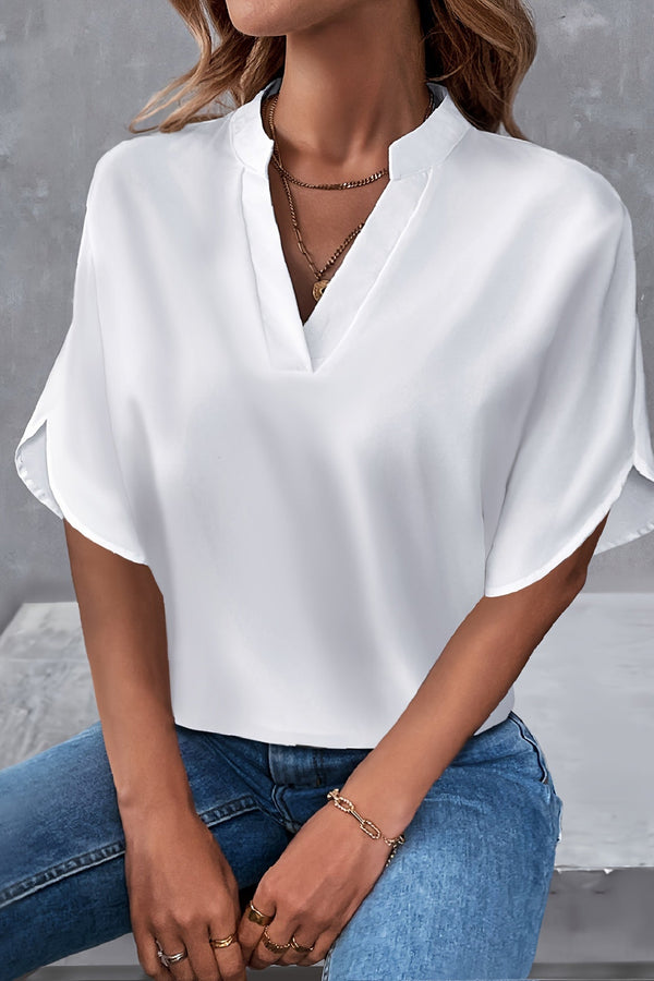 Lexa | Blouse décontractée à col en V