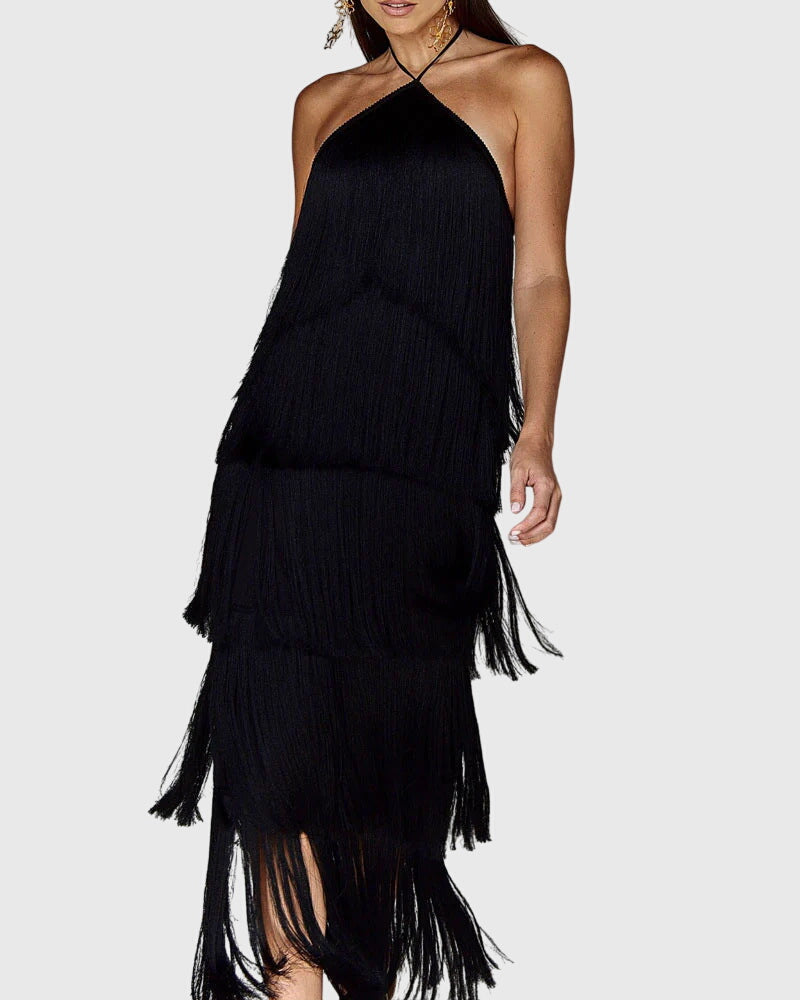 Artiselle™ - Robe à franges
