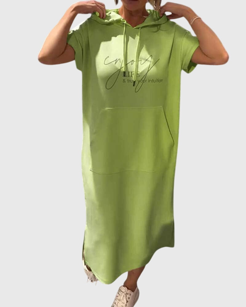 Marlowe™ | Robe sweat à capuche décontractée