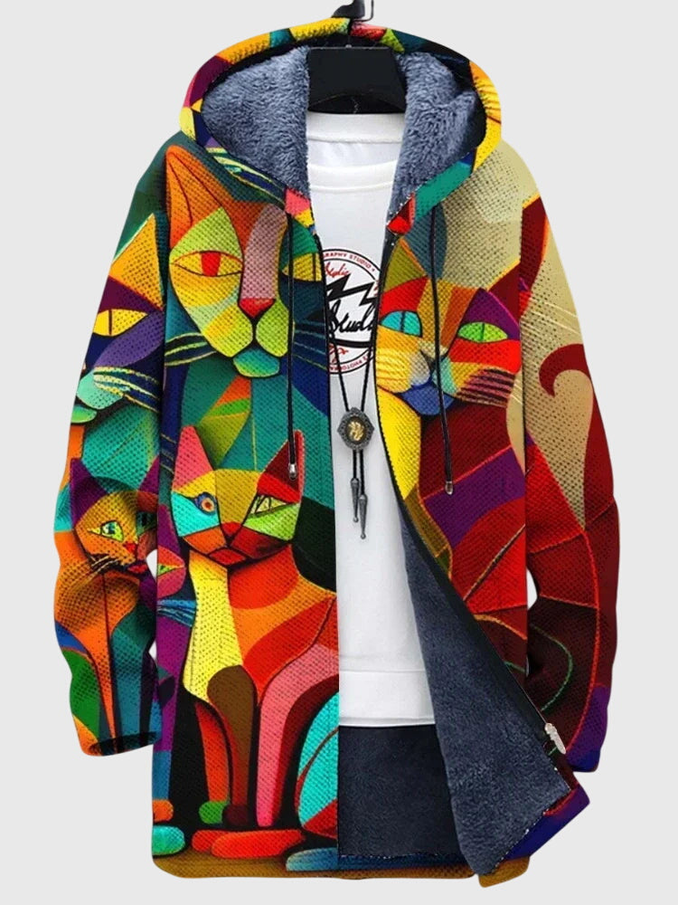 Anna™ - Veste avec imprimé artistique
