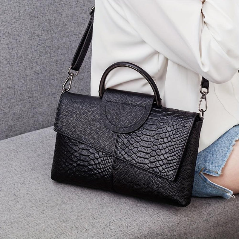 Grace™ Classique | Sac de luxe embossé croco