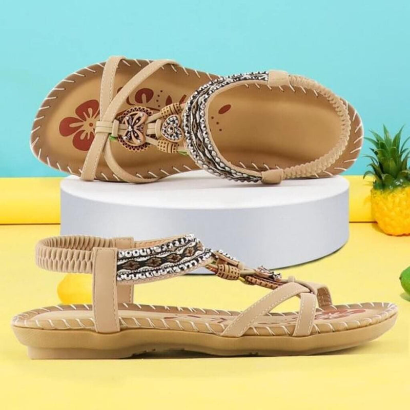 Havana | Sandales avec bande élastique et plateforme douce