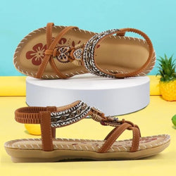 Havana | Sandales avec bande élastique et plateforme douce