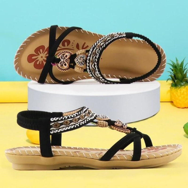 Havana | Sandales avec bande élastique et plateforme douce