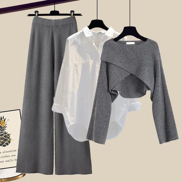 Elle™ | Ensemble Comodo trois pièces avec manches longues