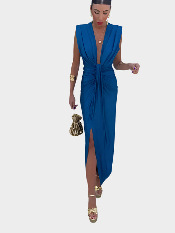 Robe sexy avec design en spirale