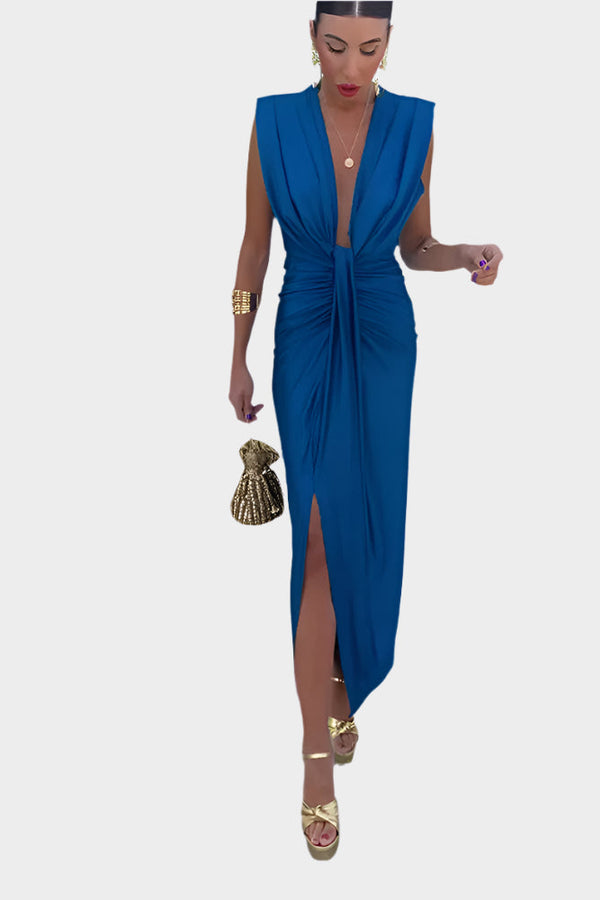 Robe sexy avec design en spirale