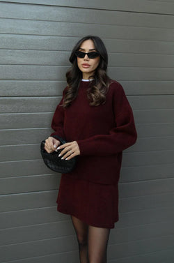 NEVA™ - Ensemble 2 pièces (Pull + Jupe)