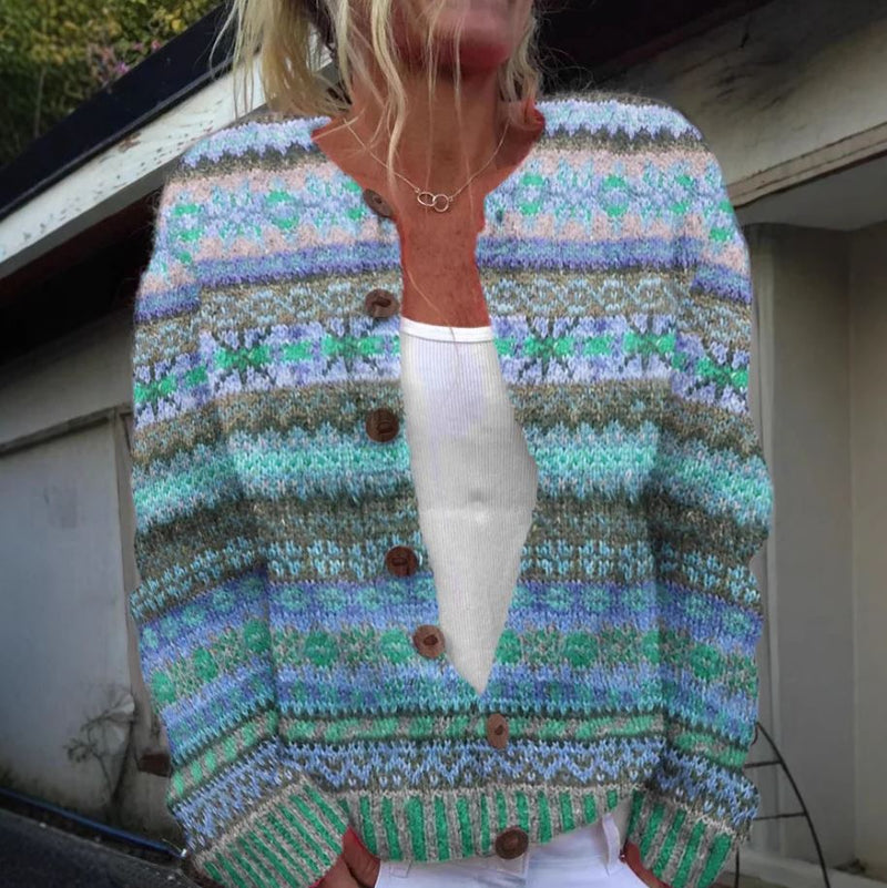 Cathrin | Cardigan imprimé