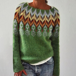 Silvia™ - Pull rétro