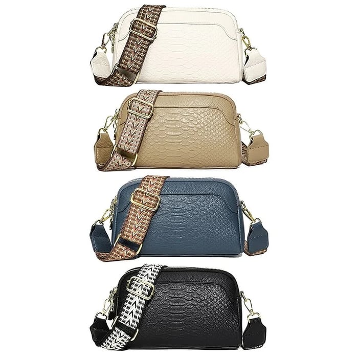 Olivia™ Élégante Allure | Sac Mini Bandoulière à Motif Croco
