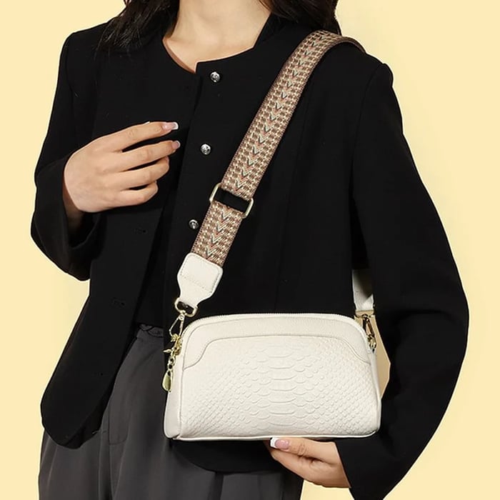 Olivia™ Élégante Allure | Sac Mini Bandoulière à Motif Croco