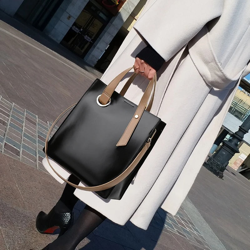 Amelia™ Minimaliste Essentiel | Sac Cabas Structuré Élégant