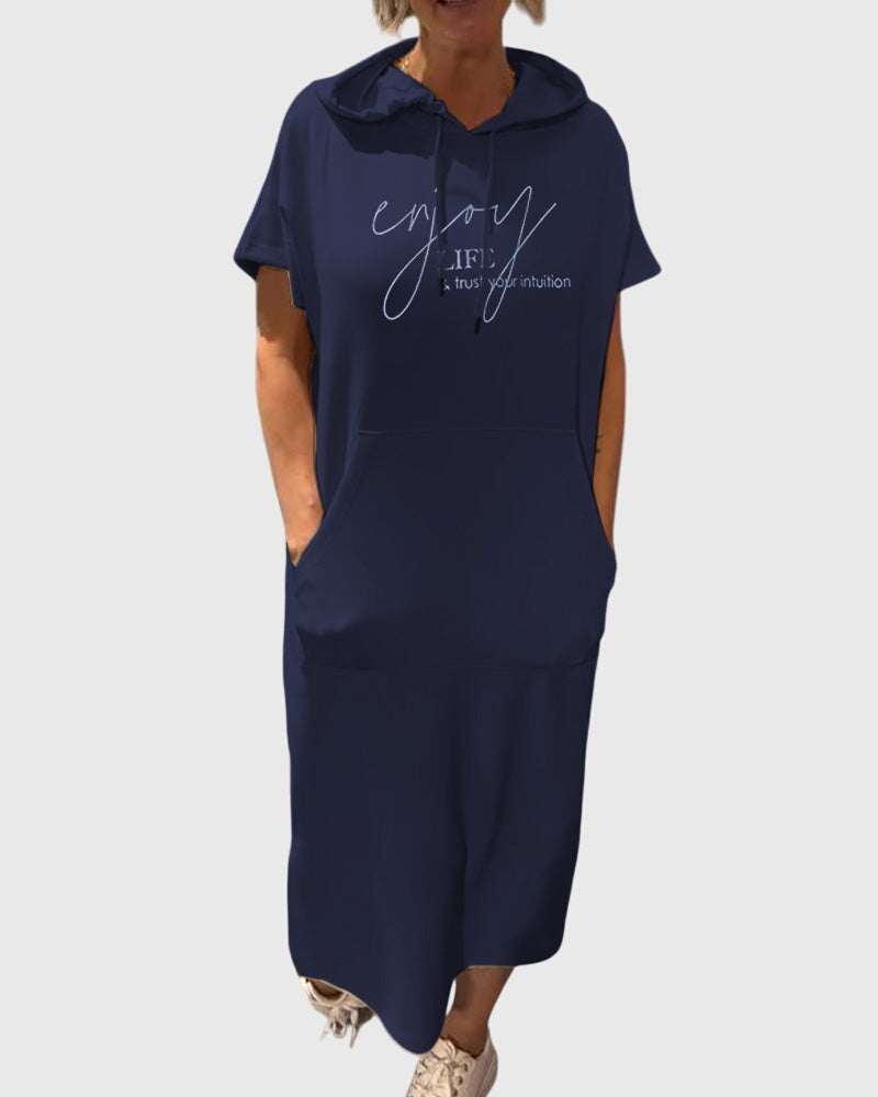 Marlowe™ | Robe sweat à capuche décontractée