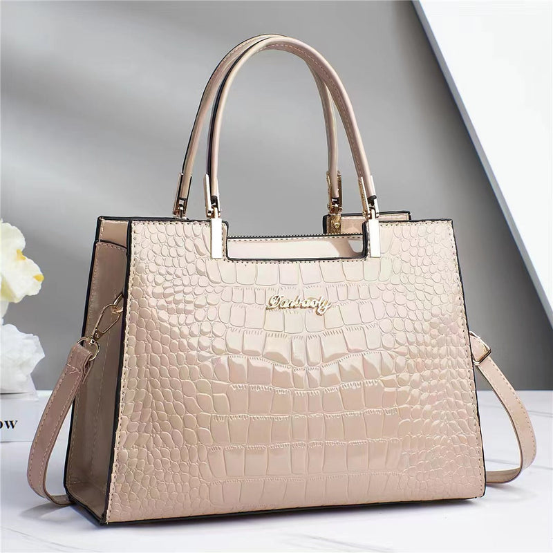 Brooklyn™ Shine | Sac de luxe embossé croco