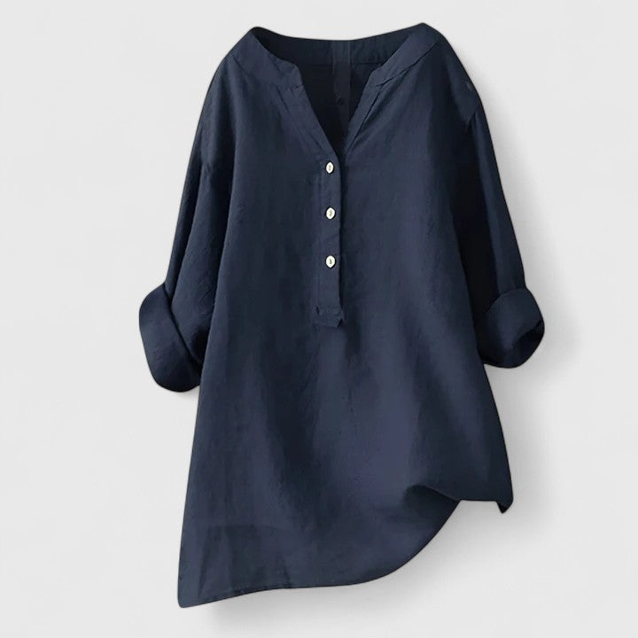 Larienne | Chemise élégante à boutons sur le devant