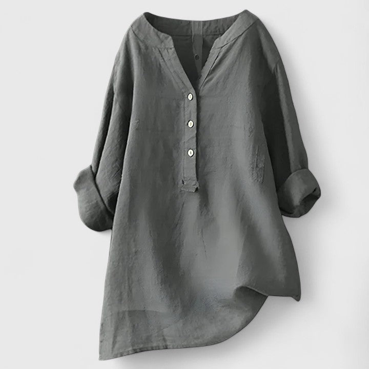 Larienne | Chemise élégante à boutons sur le devant
