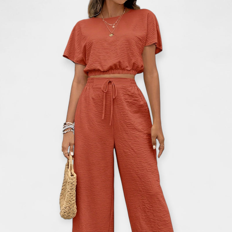 Ensemble ample élégant