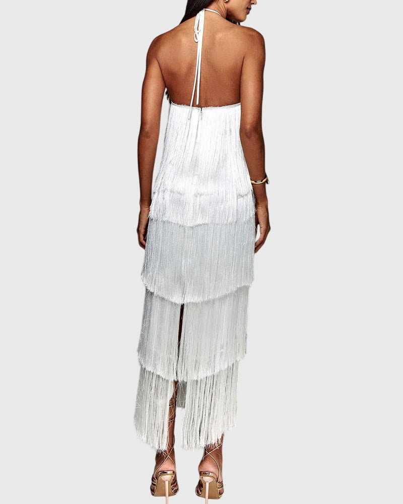 Artiselle™ - Robe à franges