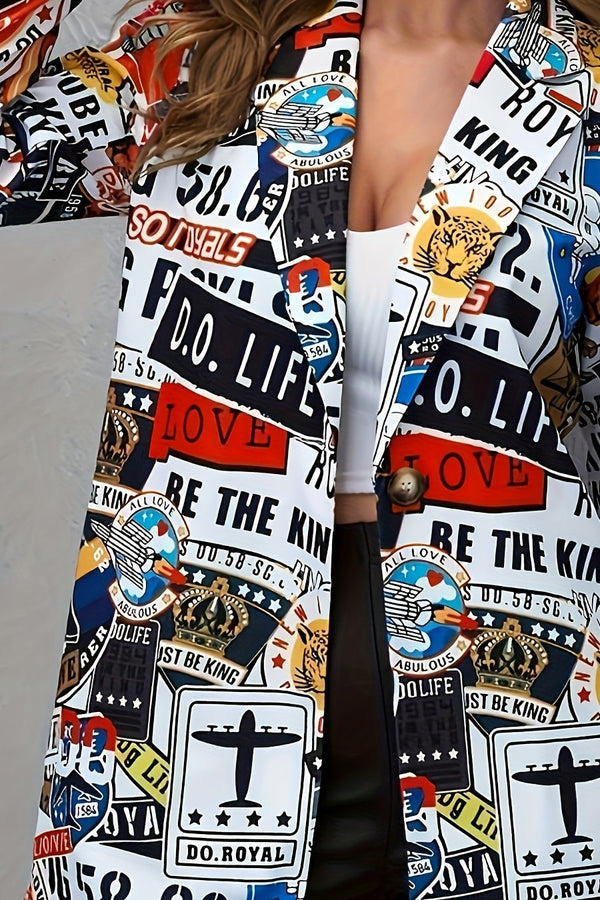 Avery™ - Blazer Graffiti Moderne