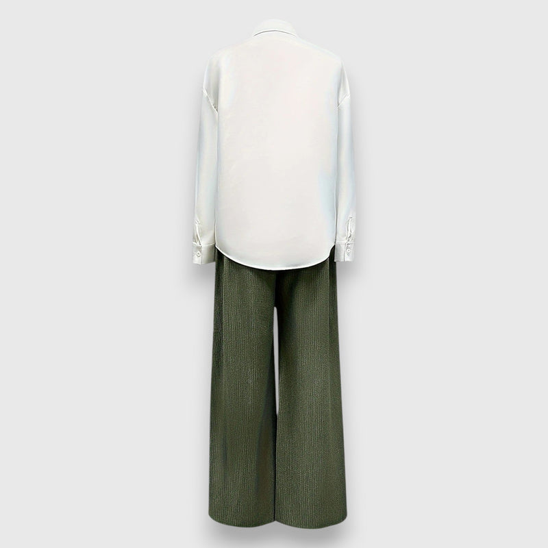 Ensemble avec style bicolore