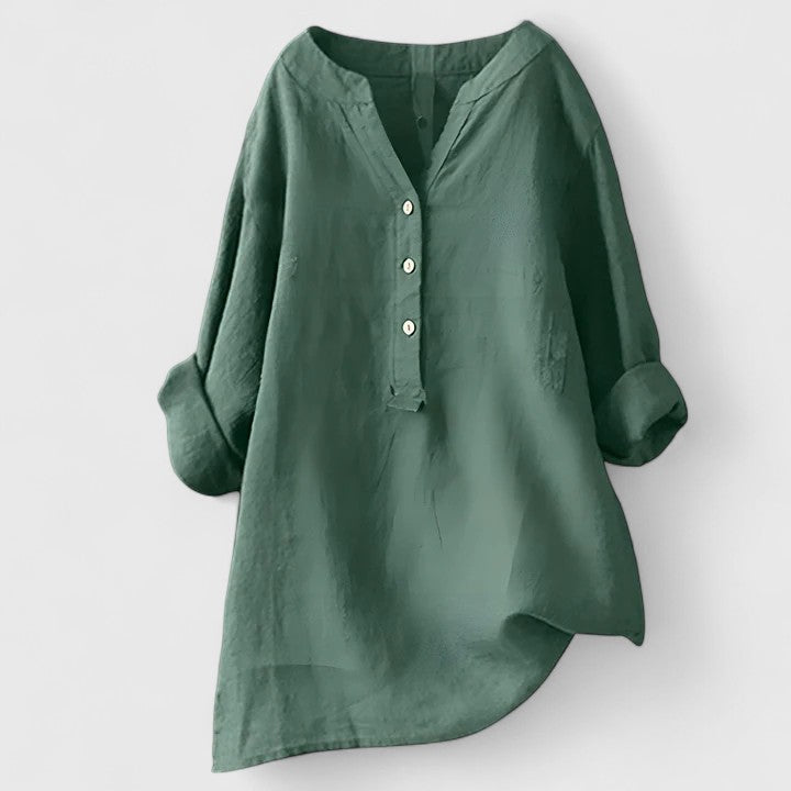 Larienne | Chemise élégante à boutons sur le devant