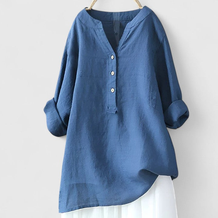 Larienne | Chemise élégante à boutons sur le devant