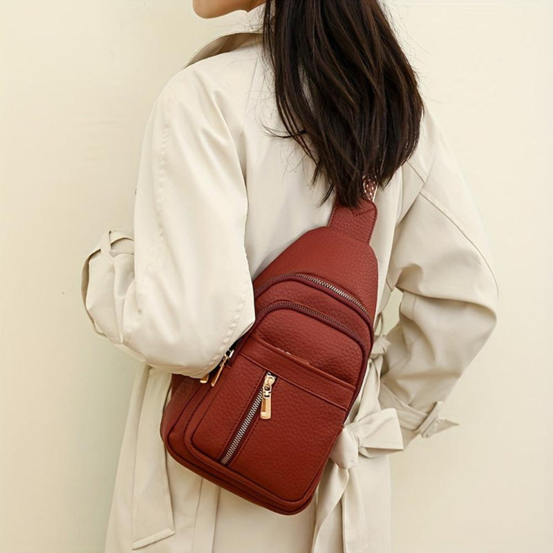 Riley™ Charme Vintage | Sac bandoulière poitrine
