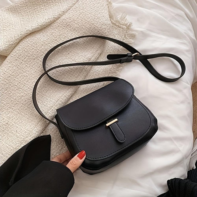 Aria™ Retro Grace | Sac bandoulière élégant en cuir selle