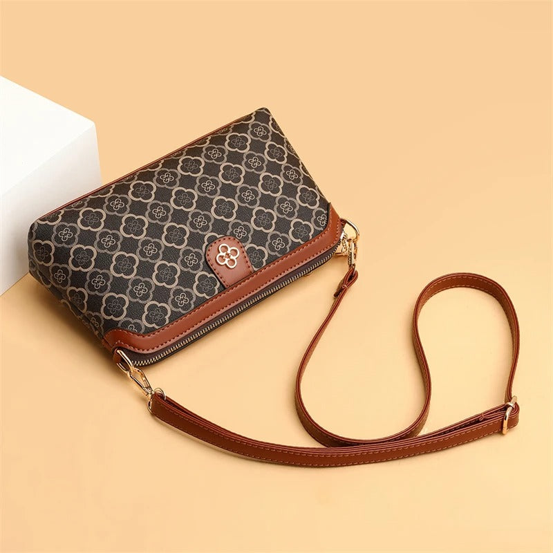 Amelia™ - Sac à épaule floral premium