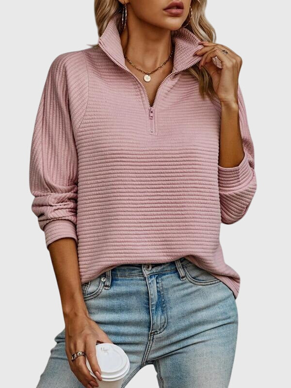 Abigail™ | Pull élégant avec fermeture éclair