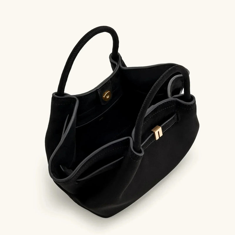 Riley™ - Sac sous-bras en micro cuir suédé